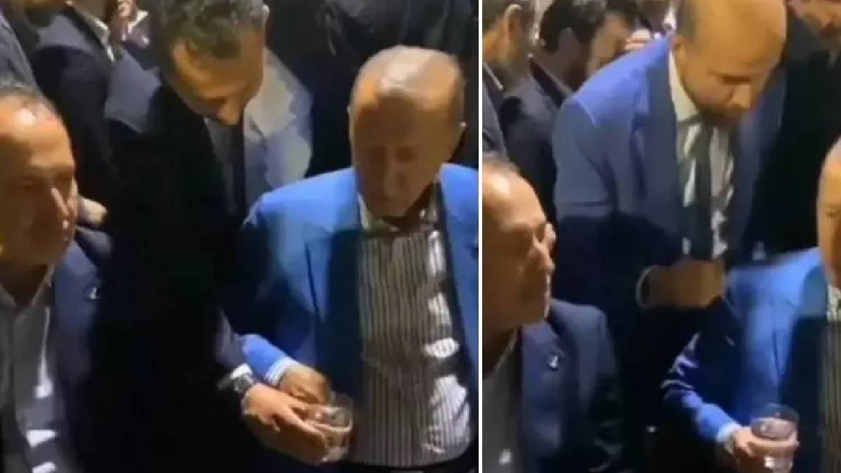 Babasına sunulan suyu geri çevirmişti, Bilal Erdoğan o anın nedenini anlattı: Kabul edilebilir bir risk değildi