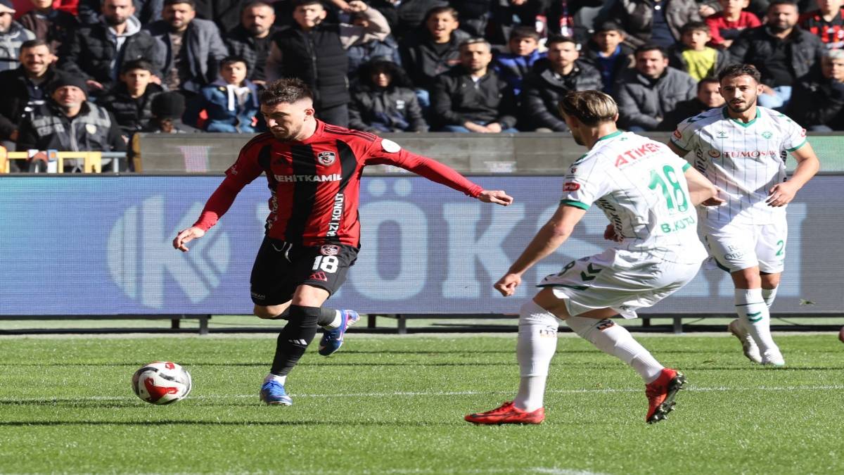 Gaziantep FK ile Konyaspor yenişemedi