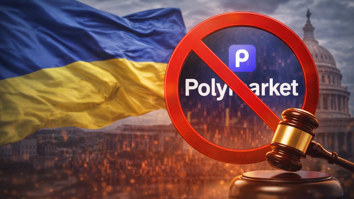 Ukrayna Polymarket’i yasaklayıp kapıyı da mühürledi!