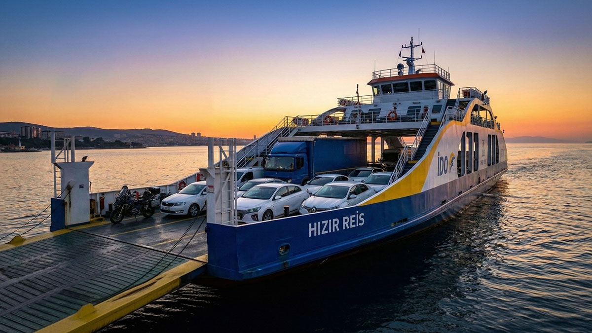 Eskihisar-Topçular feribot geçişinde tabelalar sessizce değişti!