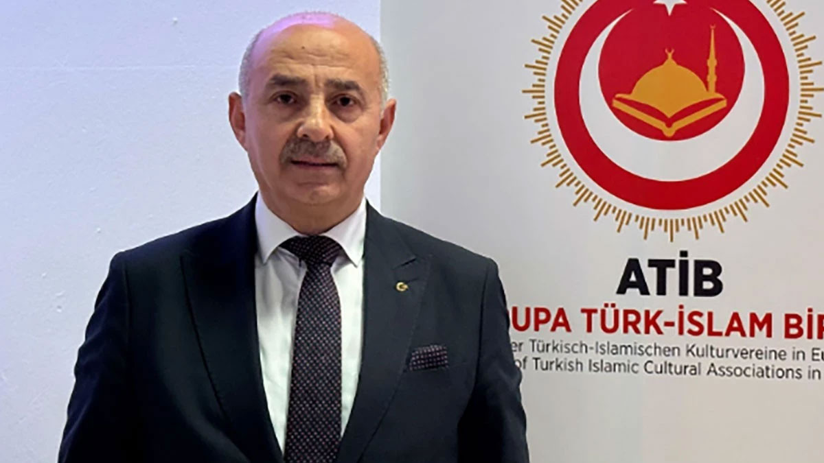 Avrupa Türk İslam Birliği'nin yeni başkanı Ali Akbaş oldu