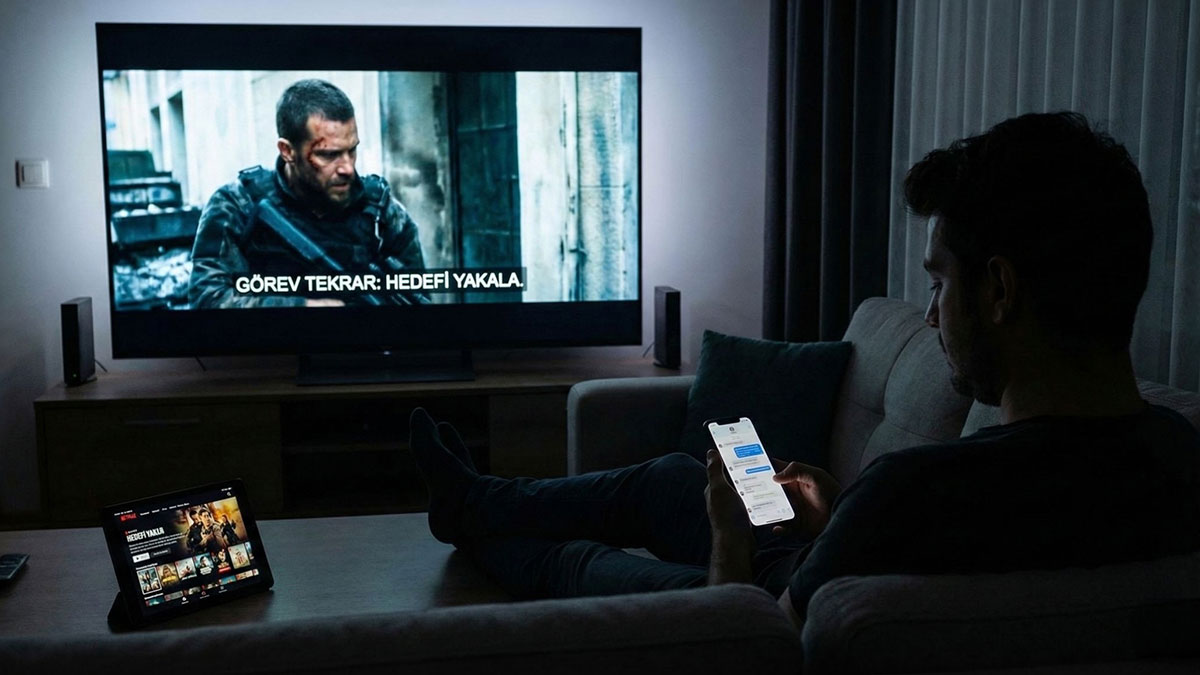 Film izlerken mesajlaşanlar yüzünden senaryo değişti!