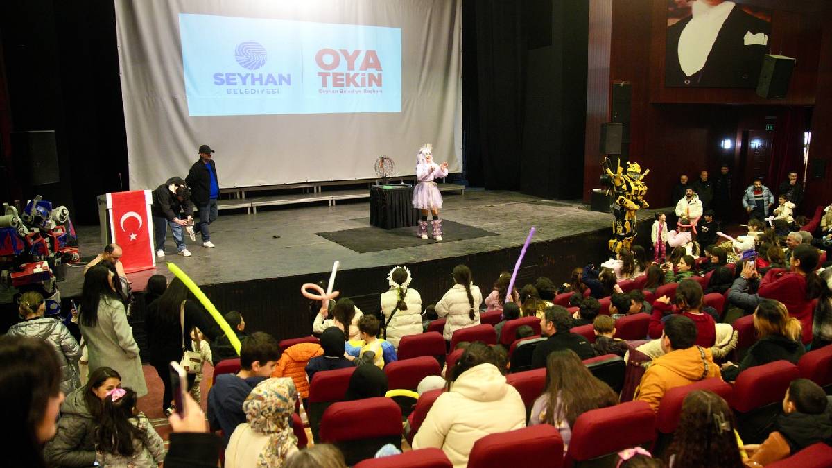 Seyhan Belediyesinden çocuklara unutulmaz tatil şenliği
