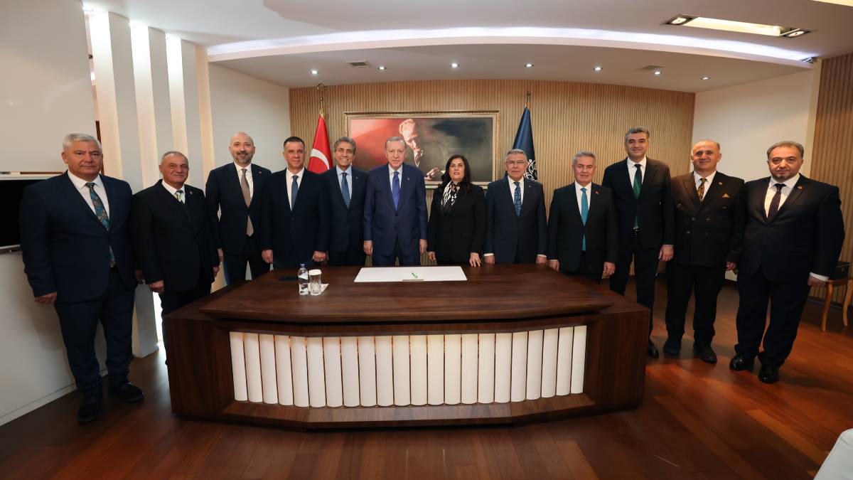 Başkan Arıkan: “Cumhurbaşkanımızla bir araya gelmek büyük onur”