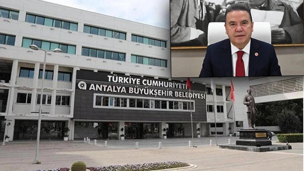 Antalya Büyükşehir Belediyesi'ne yönelik soruşturmada iddianame tamamlandı: Muhittin Böcek için 44 yıl hapis istemi