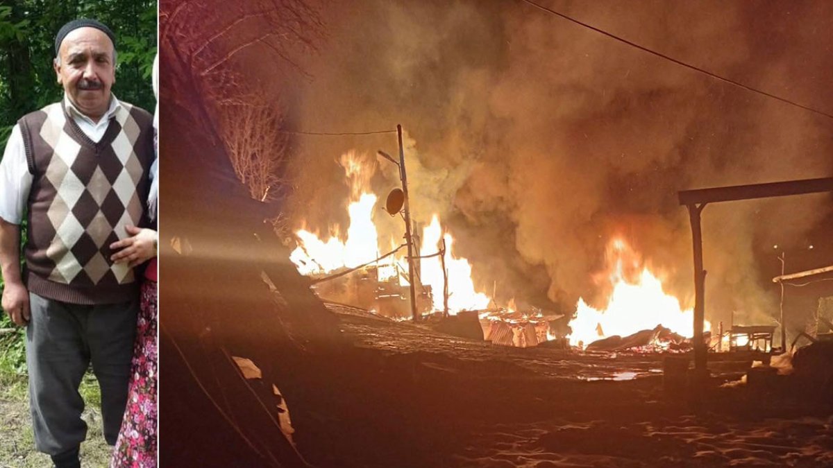 Ordu’da şüpheli ölüm: Yangın sonrası ev sahibi ağaca asılı bulundu