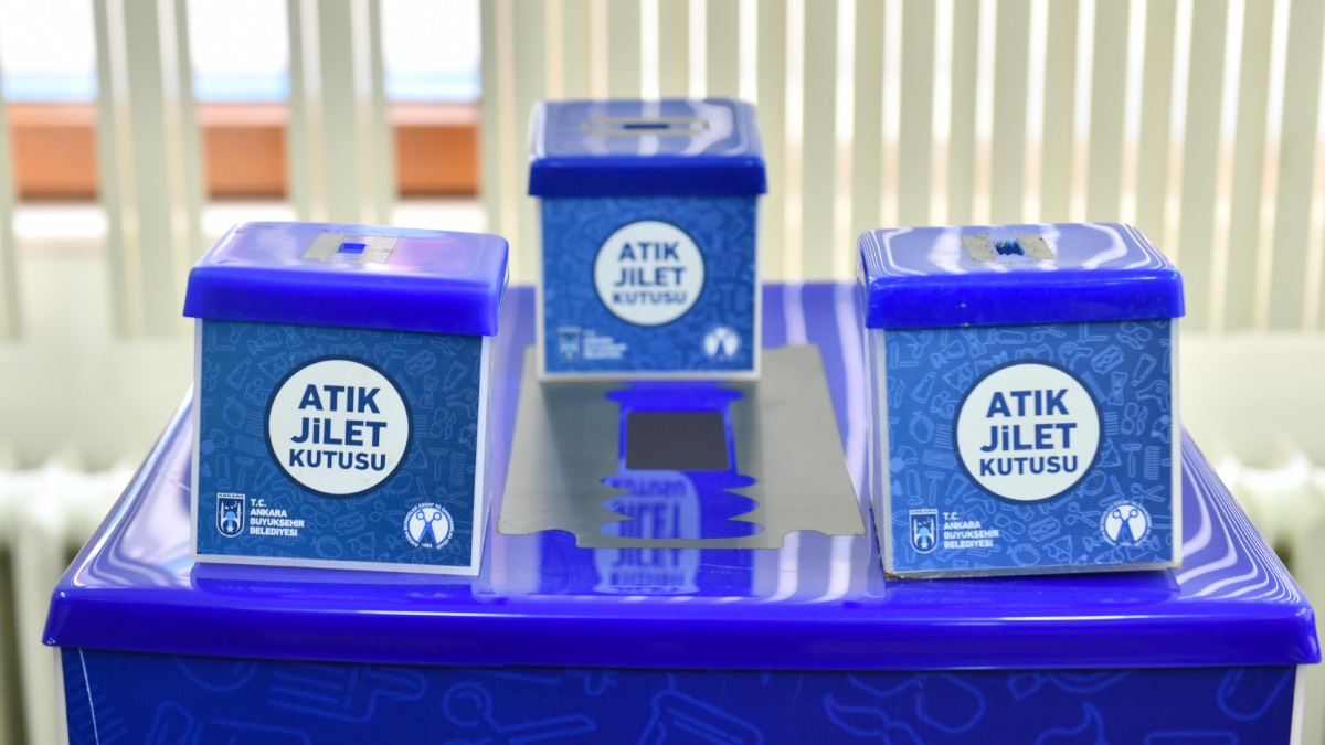 Ankara’da atık jiletler berberlerden toplanacak