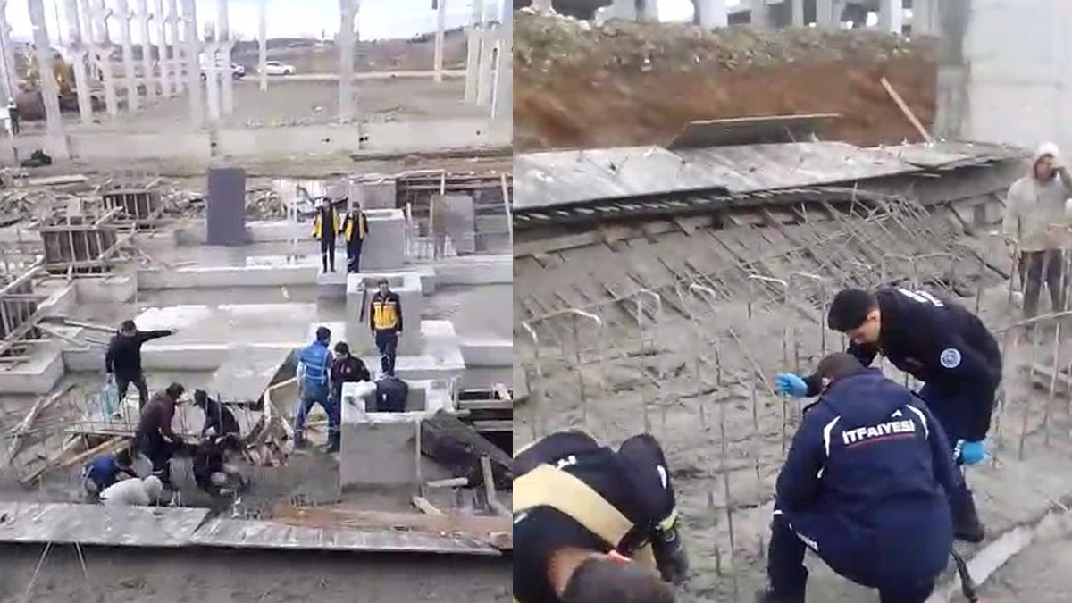 Bursa'da inşaatta göçük: 1 işçi hayatını kaybetti