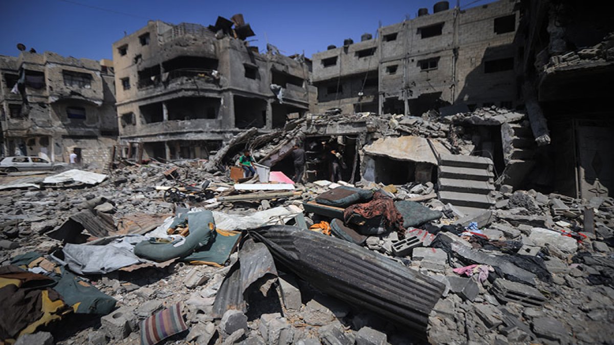 Gazze'de can kaybı 71 bin 662'ye yükseldi