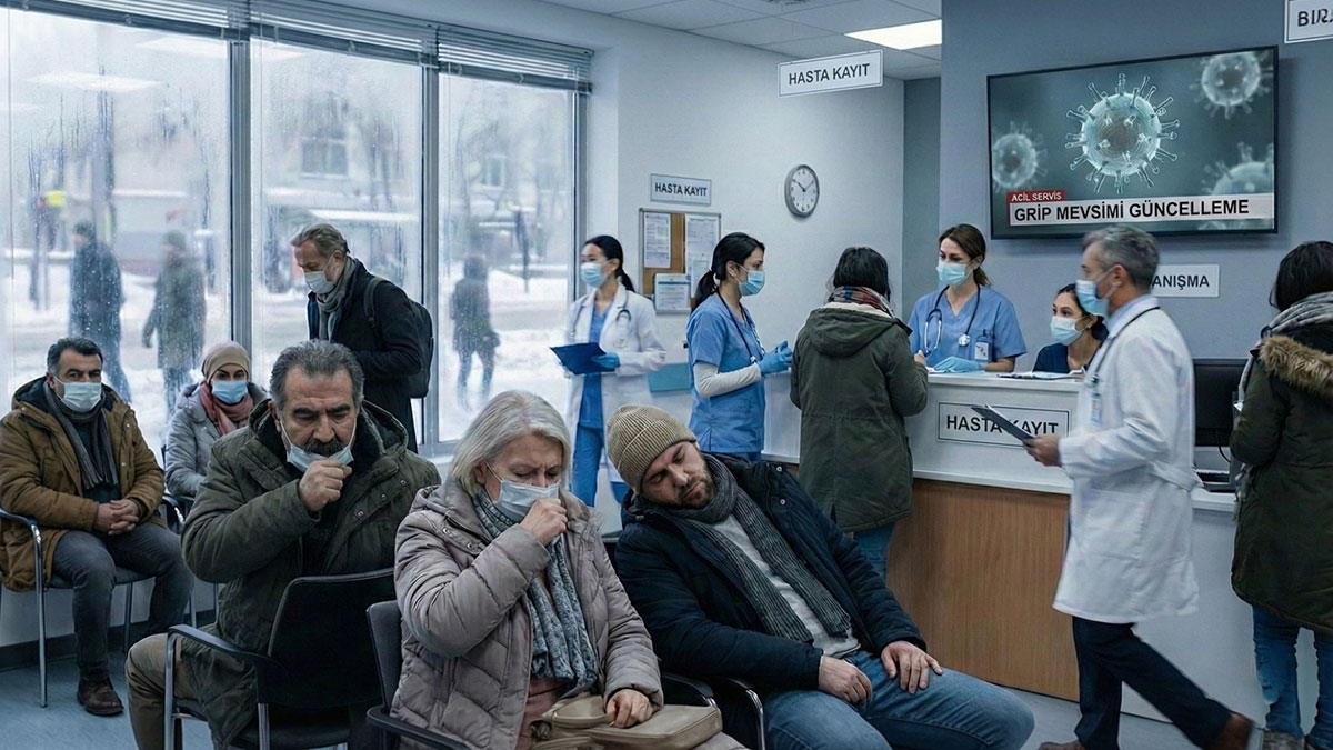 H3N2 virüsü rekor hızla yayılıyor! 7 mutasyonlu virüs kabusu