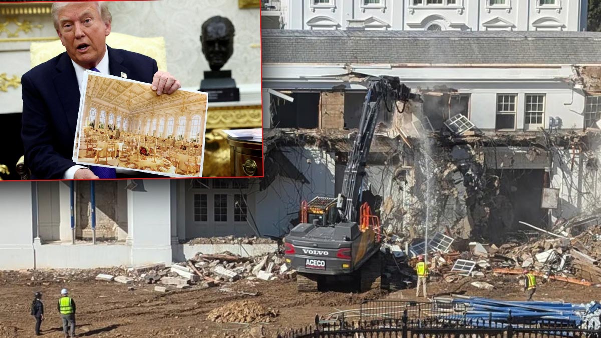 Trump 400 milyon dolarlık balo salonunu savundu: Bağışlarla yaptırıyorum