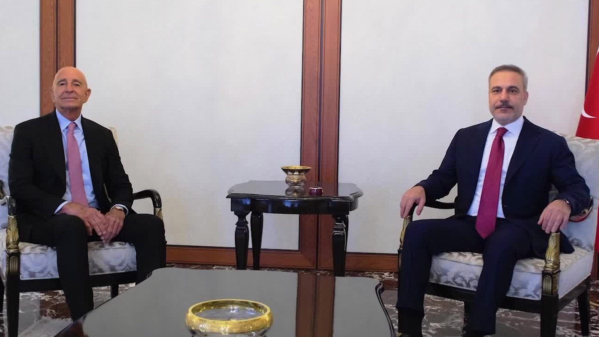 Bakan Fidan, ABD Büyükelçisi Barrack ile görüştü