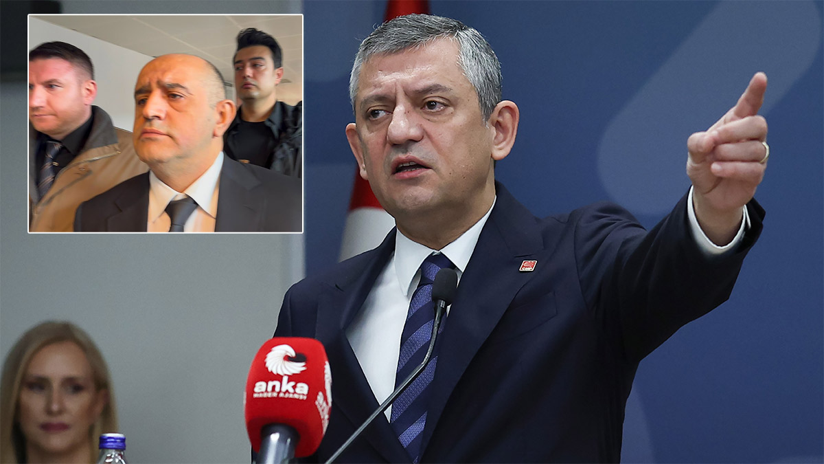 Özel'den Aziz İhsan Aktaş tepkisi: 770 yılla yargılanan kişinin etrafında 15 tane devlet korumasının işi ne?