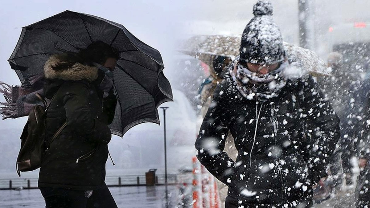 İçişleri Bakanlığı'ndan 61 il için 'sarı kodlu' uyarı: Fırtına ve kar alarmı verildi
