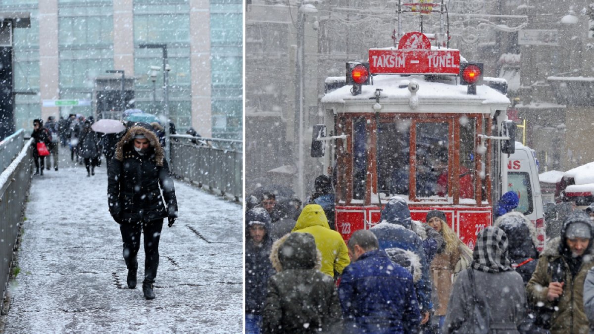 AKOM tarih verdi: İstanbul'a kar geliyor