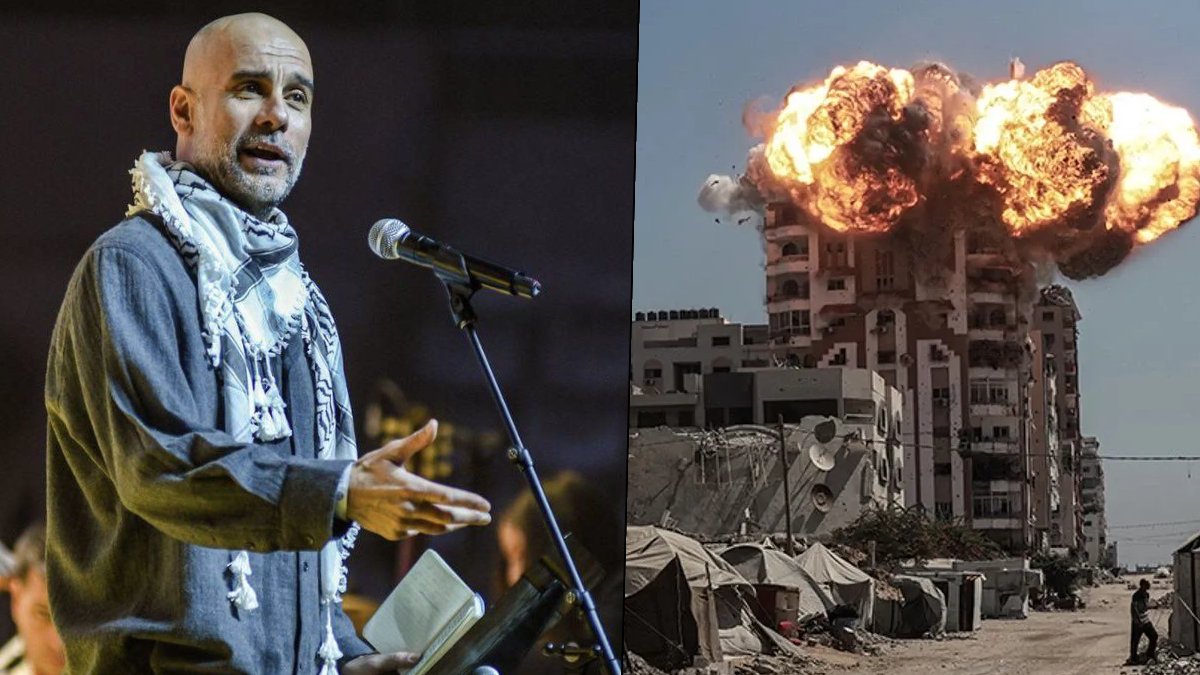 Guardiola'dan Gazze mesajı: Onları yalnız bıraktık ve terk ettik