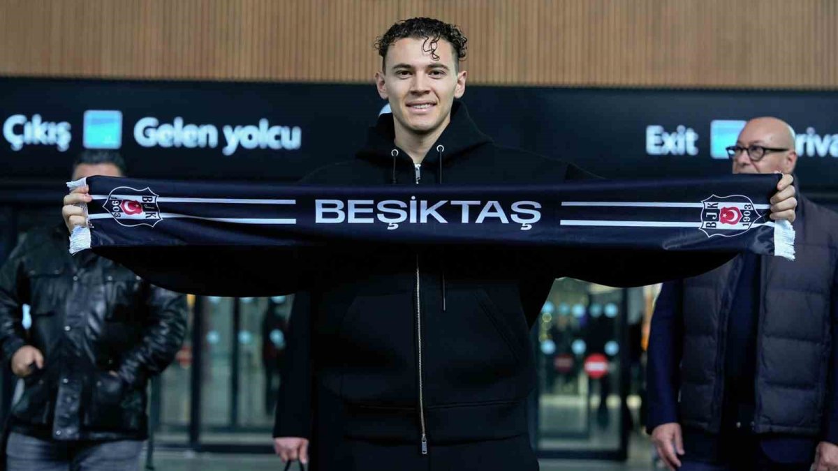 Beşiktaş'ın yeni transferi İstanbul'a geldi