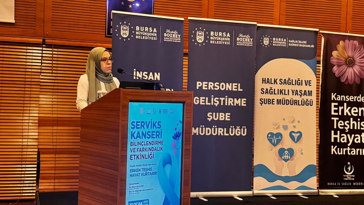 Bursa’da kadın çalışanlara yönelik Serviks Kanseri bilgilendirmesi yapıldı