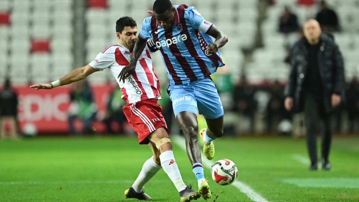 CANLI ANLATIM: Trabzonspor, Antalyaspor deplasmanında