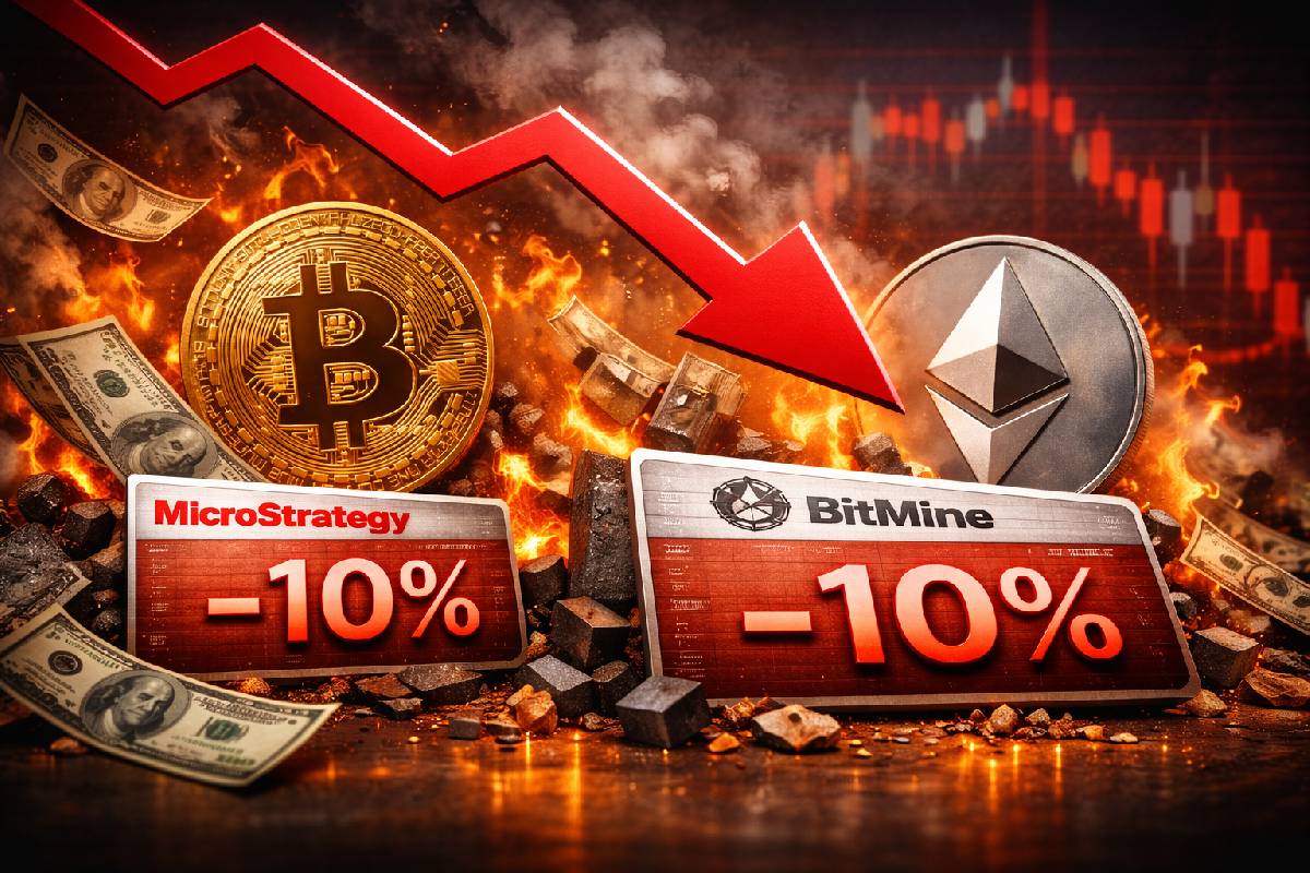 Kripto satış dalgası kurumsal hazineleri vurdu: Hisselerde sert düşüş!