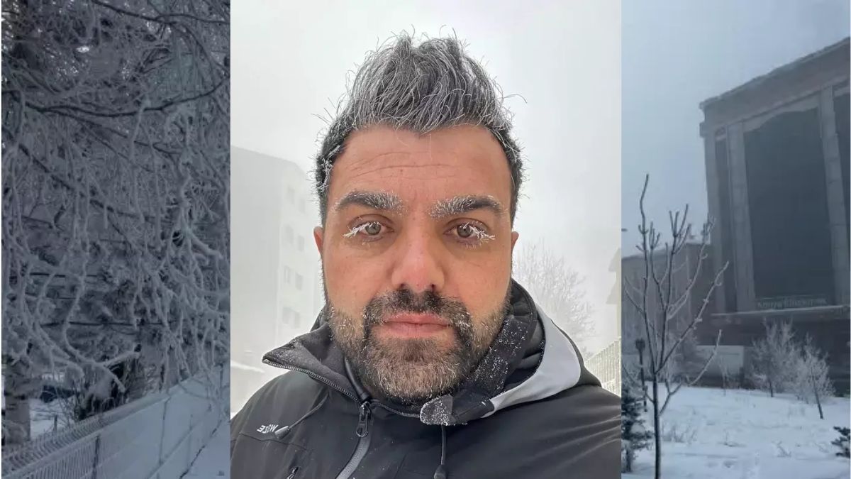 Burası Sibirya değil Türkiye! Dondurucu soğuk kenti vurdu: Kirpikler dondu, buz sarkıtlarının boyu 2 metreyi geçti