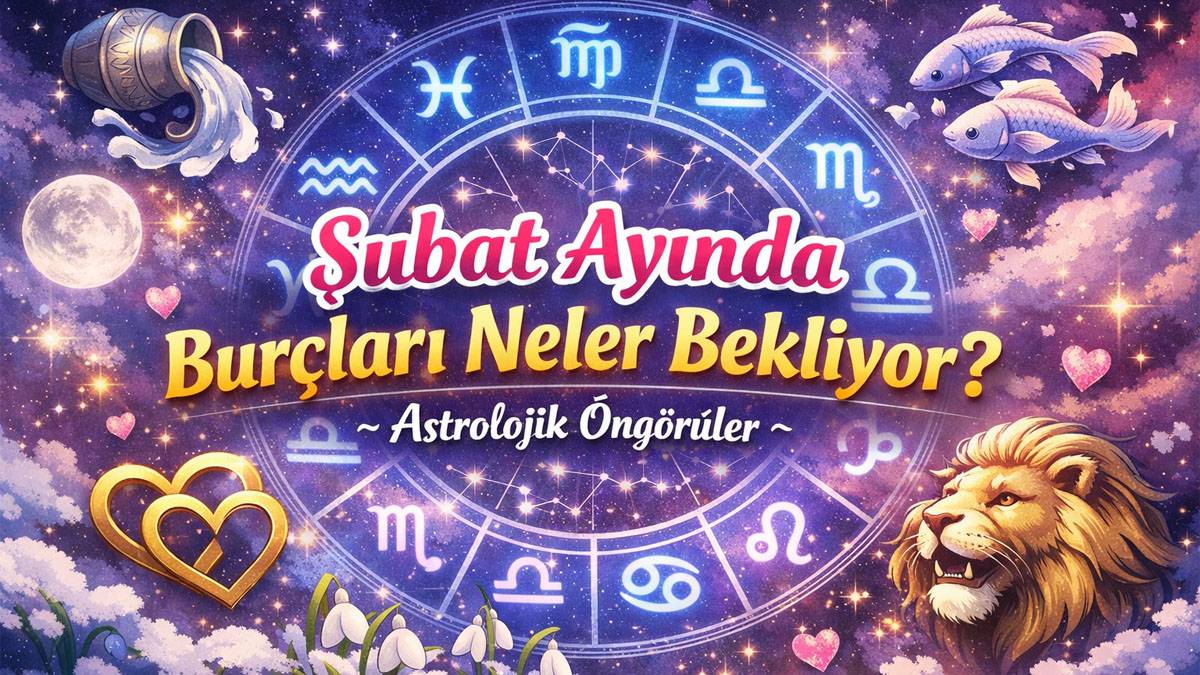 Gökyüzünde büyük değişim kapıda: Şubat ayında burçları neler bekliyor?