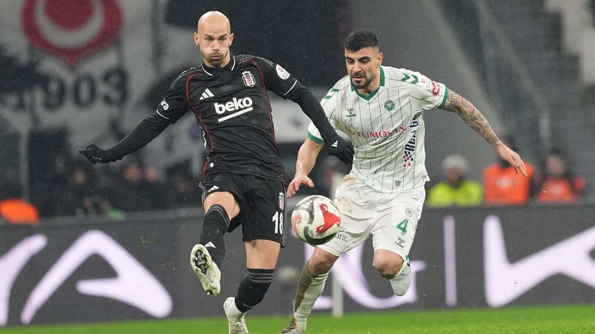 CANLI ANLATIM: Beşiktaş, Konyaspor'u ağırlıyor