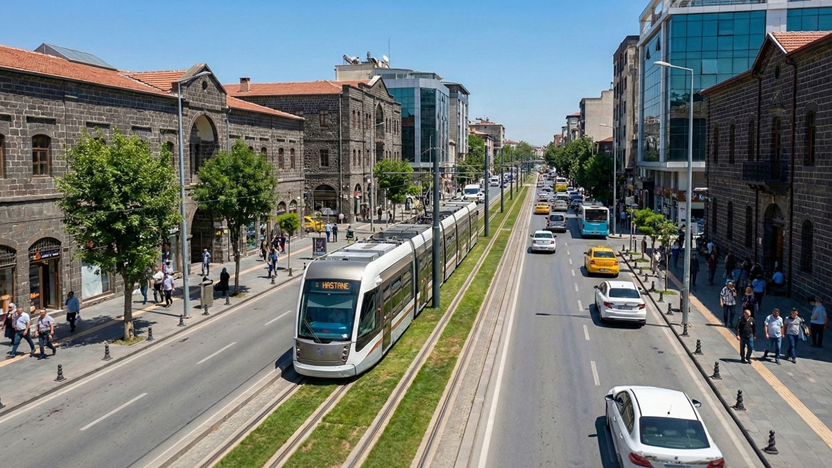 Diyarbakır'ın 15 yıllık tramvay rüyası gerçek oluyor! Büyükşehir Belediyesi ve Valilikten güç birliği