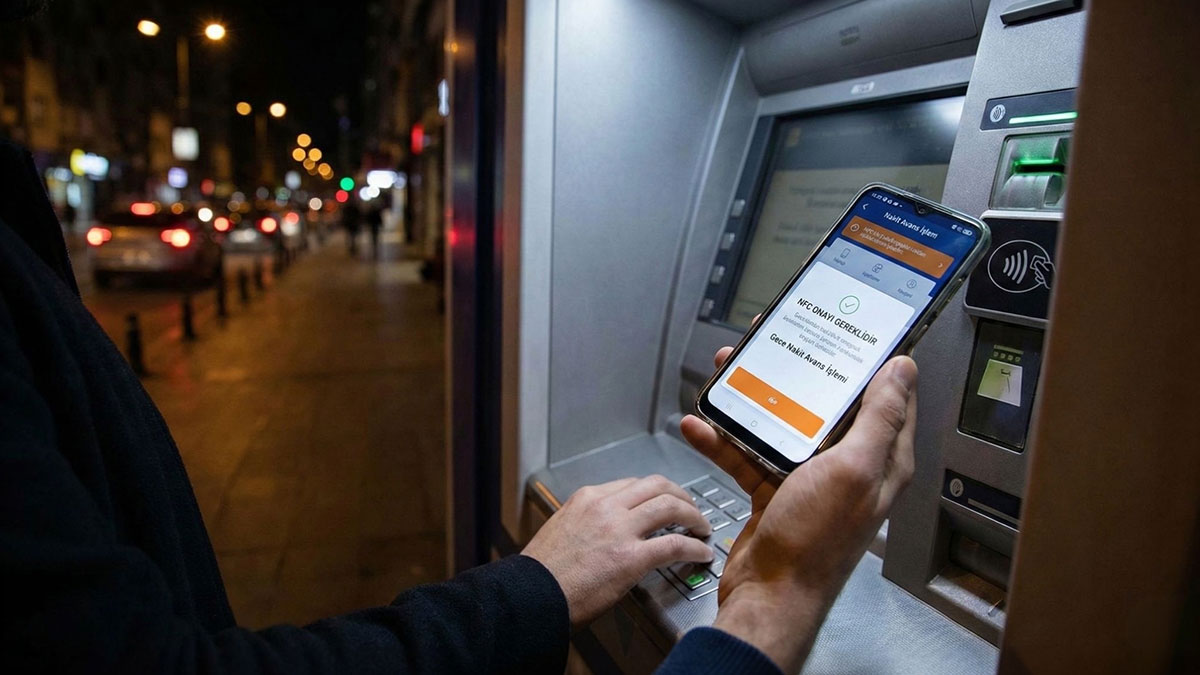 Mobil bankacılık işlemlerinde NFC özelliği şart oldu! Gece nakit avans çekmek isteyenler dikkat
