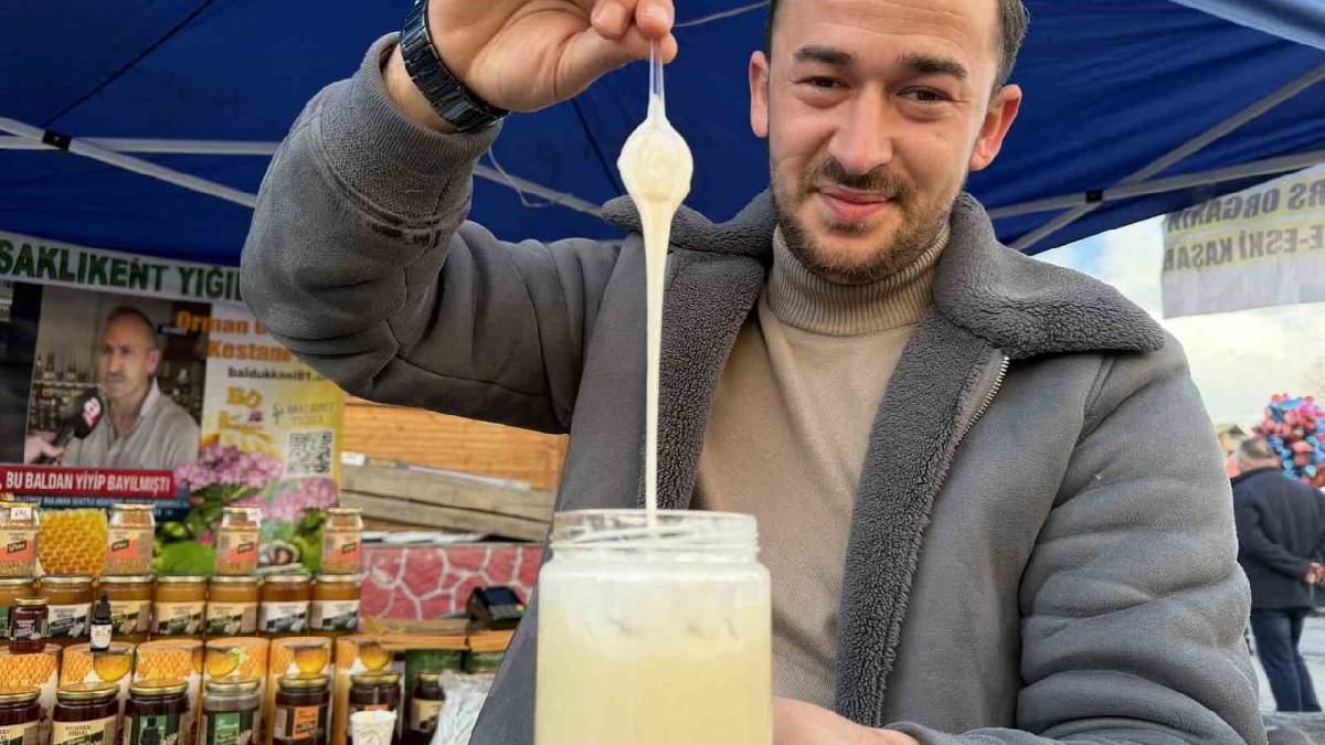 Tadına bakan bağımlısı oluyor, ormanın şifası onda saklanıyor! ‘Beyaz Bal’ı gören inanamıyor