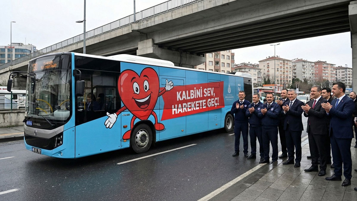 Trafik sıkışık ama damarlar açık! Her gün 5 milyon yolcu taşıyan İETT şoförlerine kalp sağlığı eğitimi