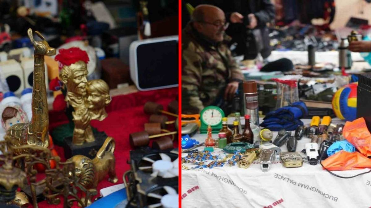 Ne ararsan bu pazarda! Ankaralılar buraya akın ediyor: Çöp diye atılanlar burada değerlenip yeniden satılıyor