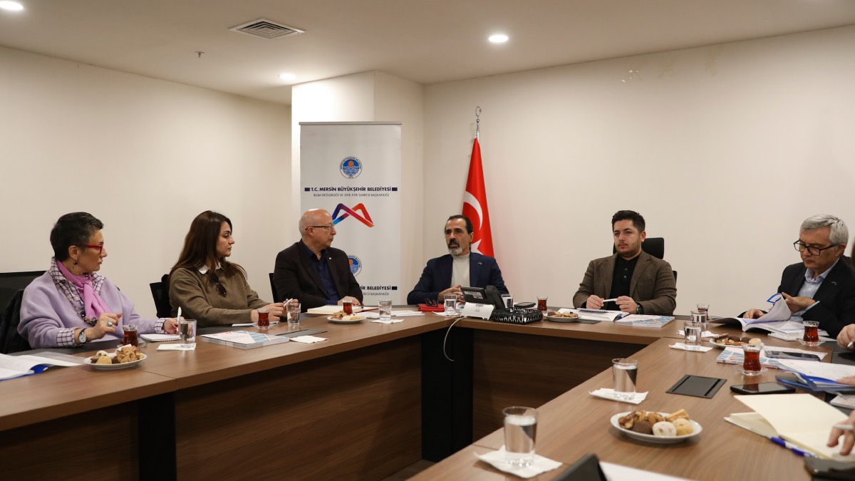 Mersin Yeşil Dönüşüm Ofisi’nde SECAP 2023–2025 raporu değerlendirildi