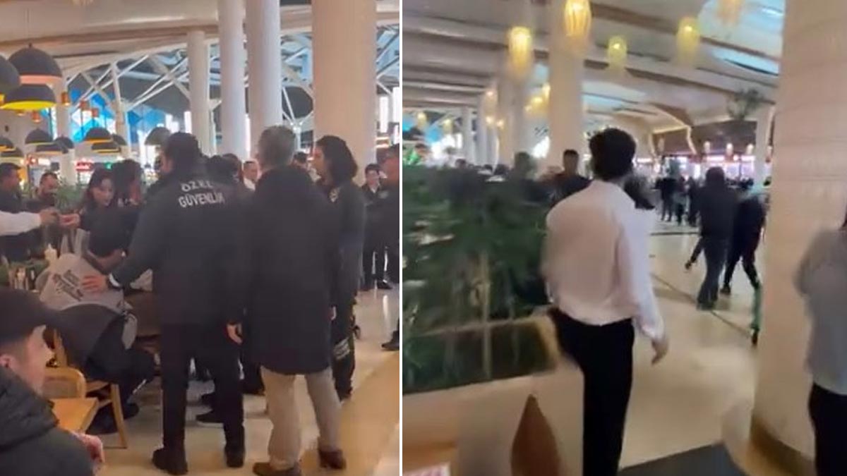 Alışveriş merkezinde çıkan kavgada güvenlik görevlisi bıçaklandı