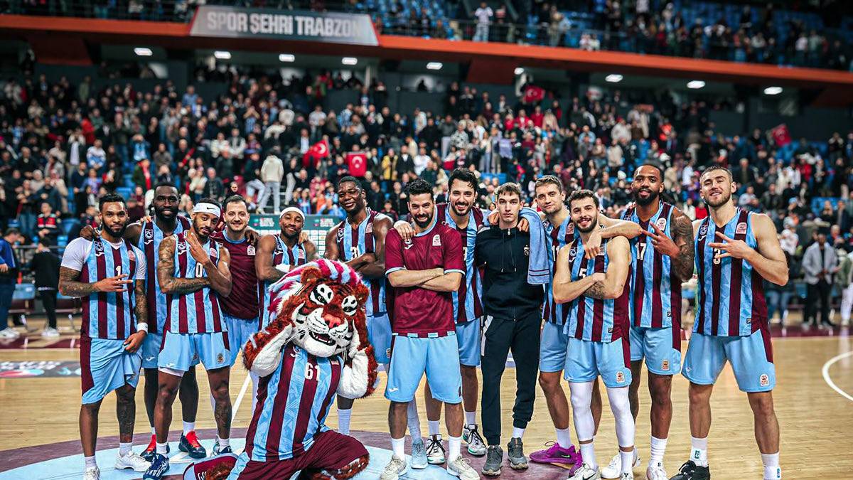 Trabzonspor Basketbol'dan 9 maçlık galibiyet serisi