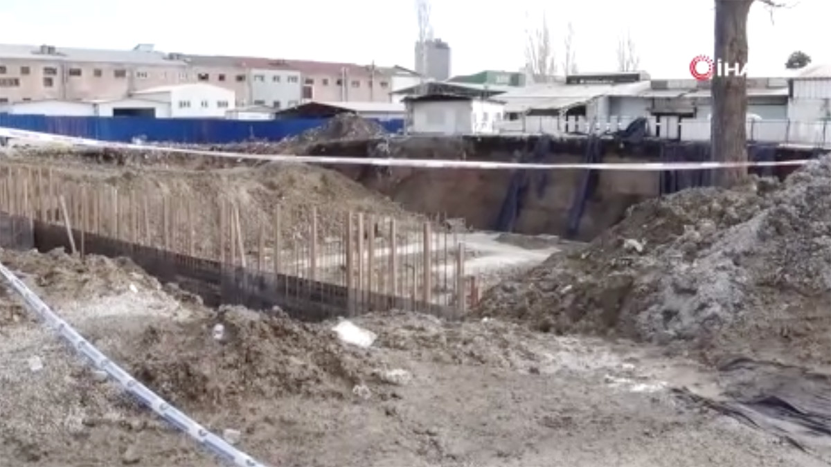 Ankara’da inşaatta toprak kayması: 1 işçi hayatını kaybetti