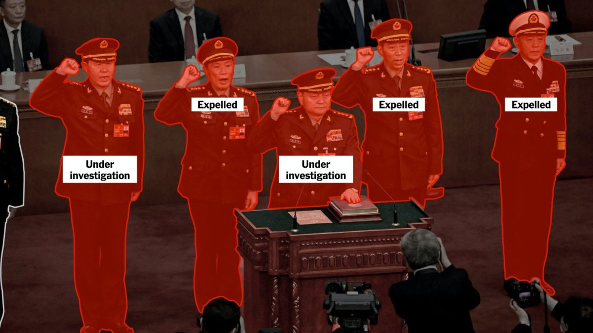 New York Times Çin'in kayıp generallerini yazdı: Pekin'de 'sır' operasyon