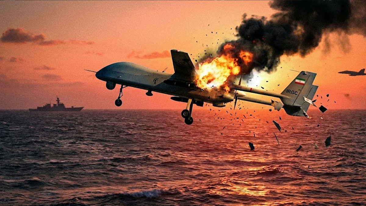 ABD, İran'a ait İHA'yı vurdu
