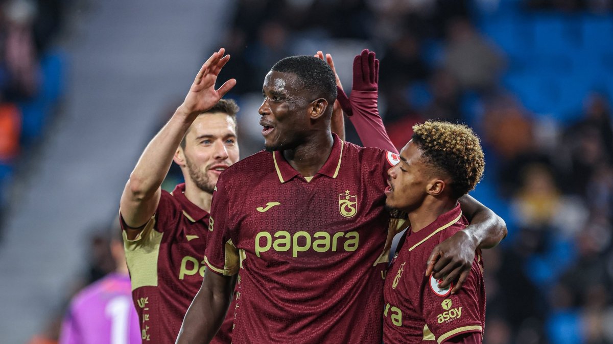 Trabzonspor'dan kupada net galibiyet: 3 puan 3 golle geldi