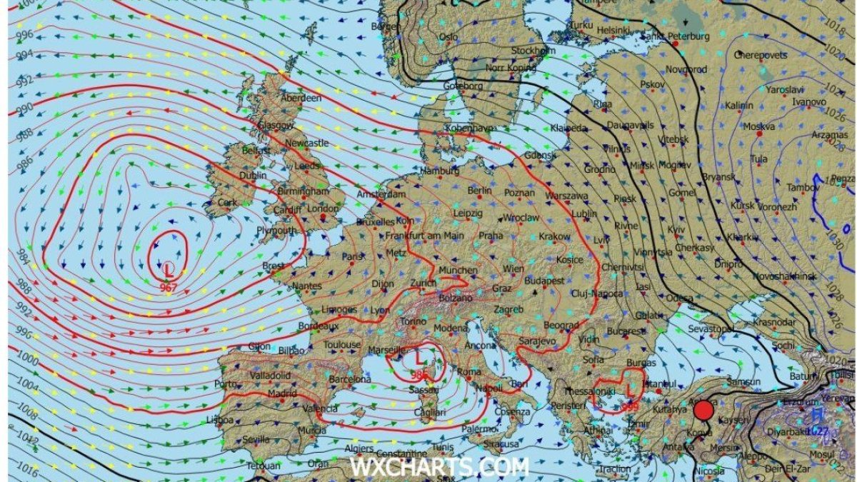 10 gün boyunca Türkiye'de kuru yer kalmayacak: Orta Akdeniz üzerinden peş peşe gelecek