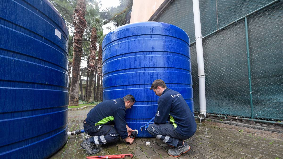 İzmir Büyükşehir Belediyesi’nden sürdürülebilir adım: Yağmur suyu boşa gitmiyor