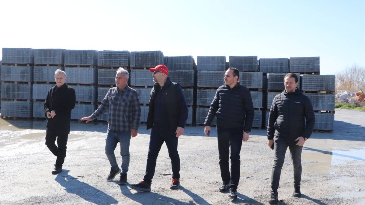 Söke’ye hibe parke taşları geldi, Söke Belediyesi yol hamlesi başlatıyor