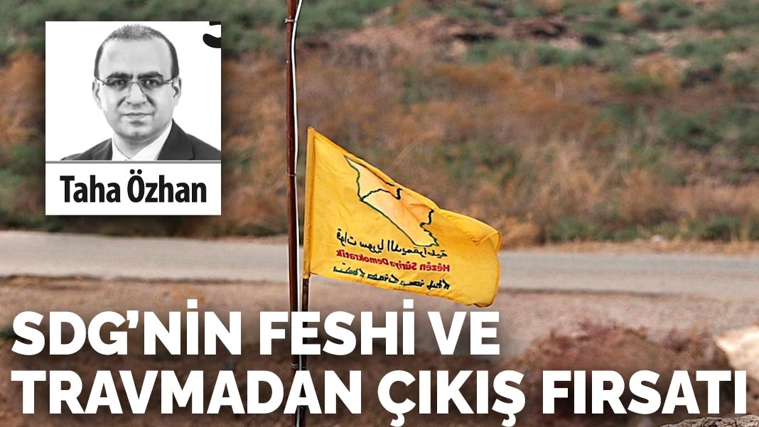 SDG’nin Feshi ve travmadan çıkış fırsatı