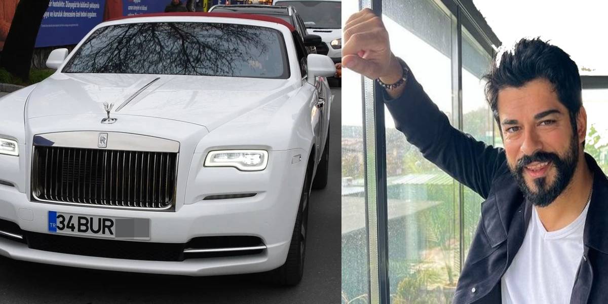 Burak Özçivit yeni arabasıyla trafiğe çıktı! 35 milyon TL’lik araç herkesin gözdesi olsu