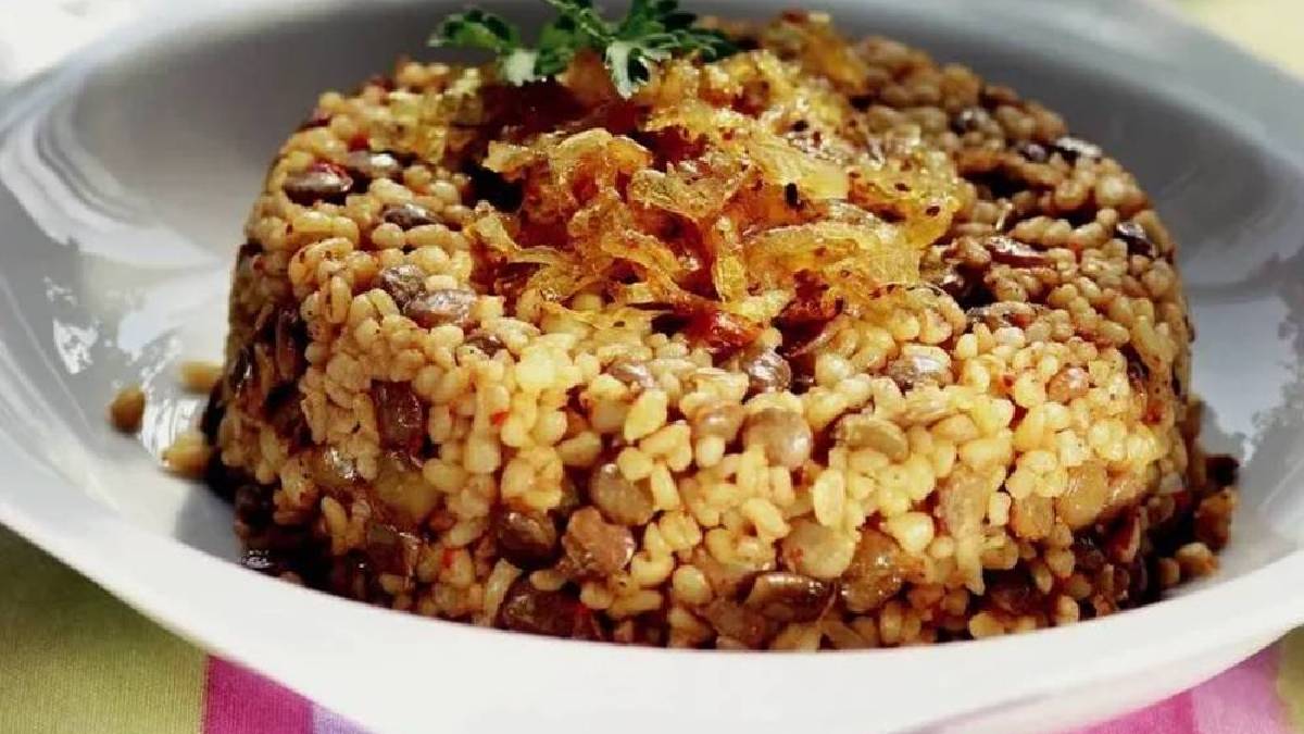 Pilav ve mercimeğin gurme buluşması: Karamelize Soğanlı Müceddere