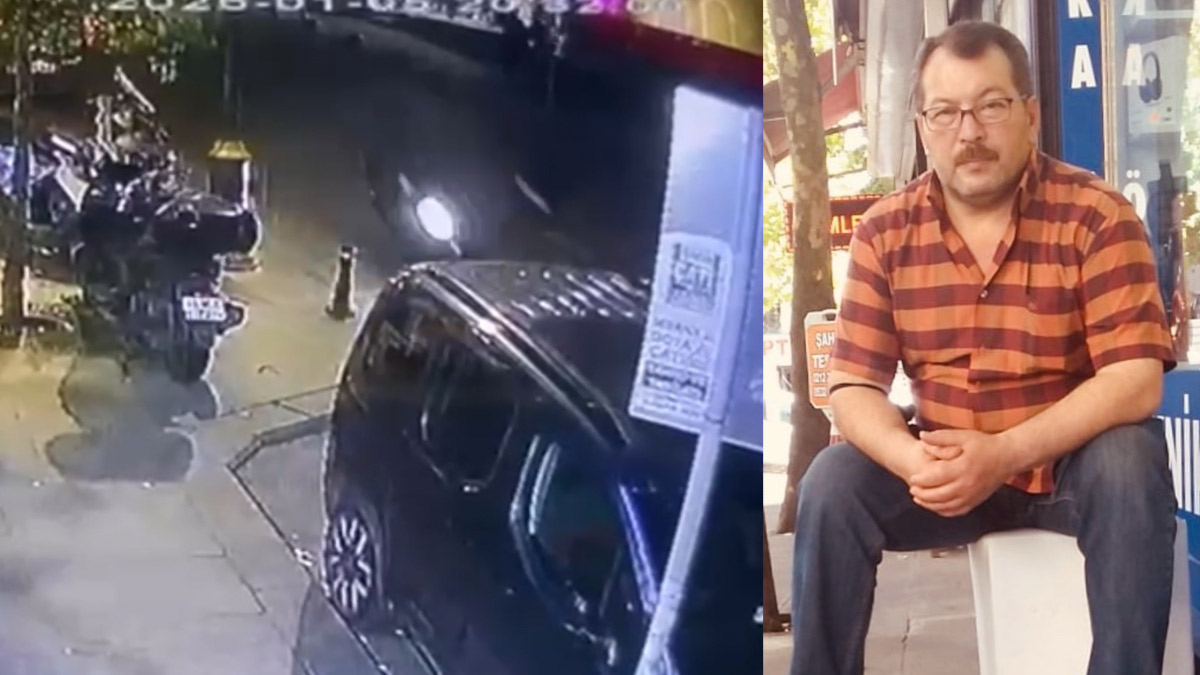 Kağıthane'de feci kaza kamerada: Yolun karşısına geçerken hayatını kaybetti