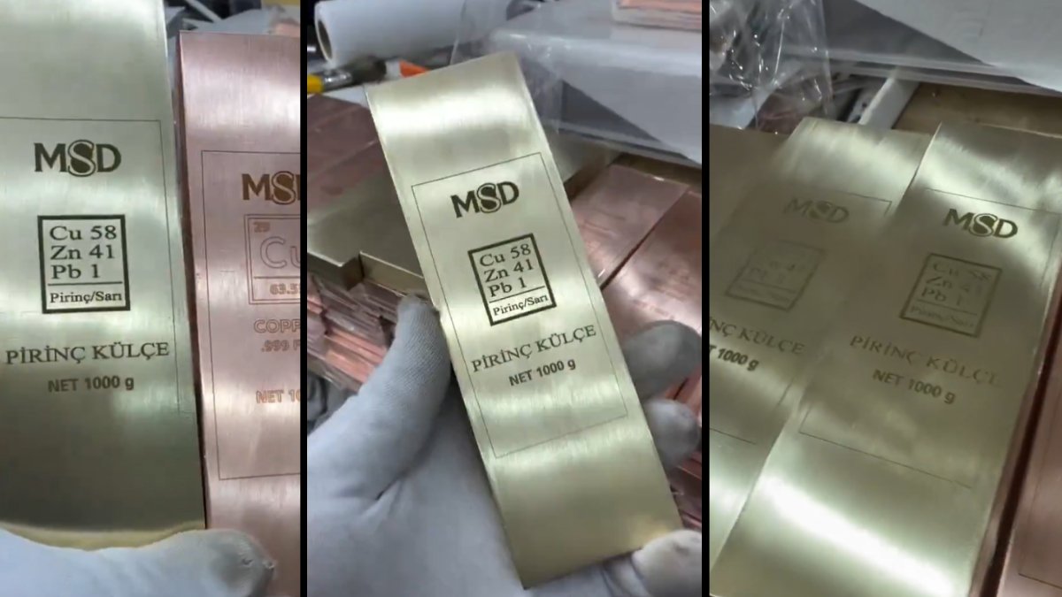 Kuyumcularda yeni dönem! Bakırdan sonra şimdi de 'pirinç külçe' satışta!