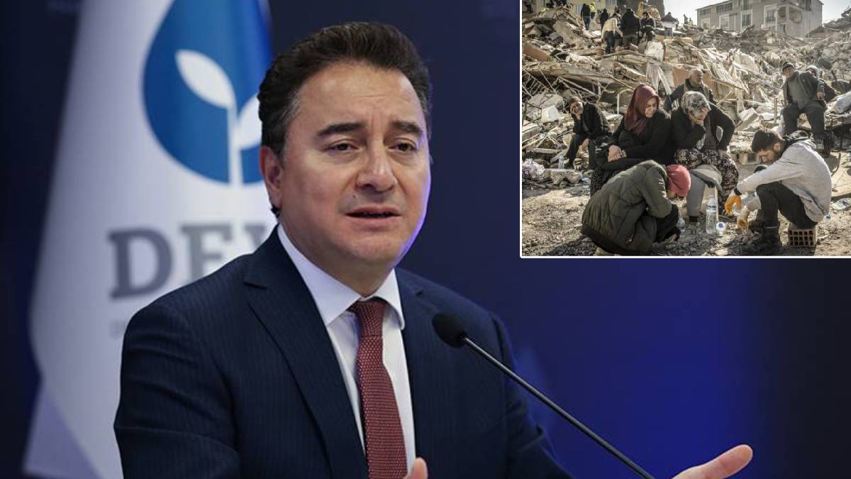 Babacan’ın 6 Şubat mesajı: Gözlerdeki çaresizliği unutamıyorum