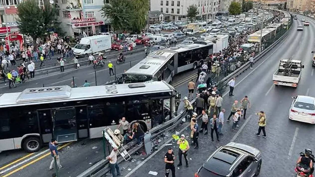 Küçükçekmece'deki metrobüs kazası davasında yeni gelişme: Şoför tahliye edildi