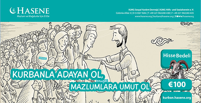 Kurbanla Adayan Ol, Mazlumlara Umut Ol